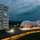 The Rosenberg Space Habitat is located within the school’s new, self-sustaining Future Park.
